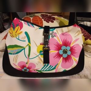 GUCCI (New) | Hobo Flower Shoulder Bag w/Dust Bag